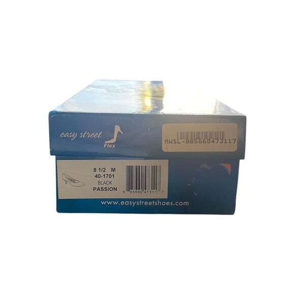 Easy Street Womens Passion Round Toe Black  Pumps 8.5M NWB - Picture 8 of 8